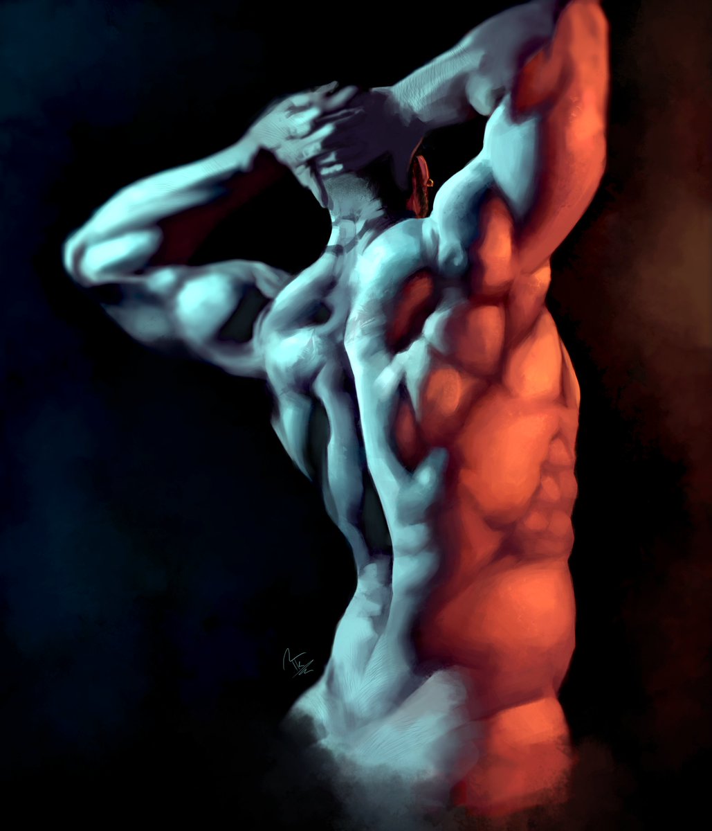 My art in case you haven't seen it - OCs and muscle studies 