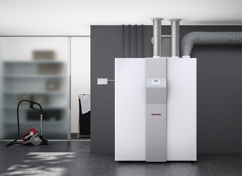 LWZ CS PREMIUM 8: Madrid COP a -2º y 35º impulsión > 5,47... Aerotermia invisible con 200L ACS y ventilación al 90% recuperación integradas. Solar térmica directa, optimización con fotovoltáica @SMAsolar y refrigeración activa... #aerotermia #geotermia #ventilacion <a href="/StiebelEltron/">STIEBEL ELTRON</a>