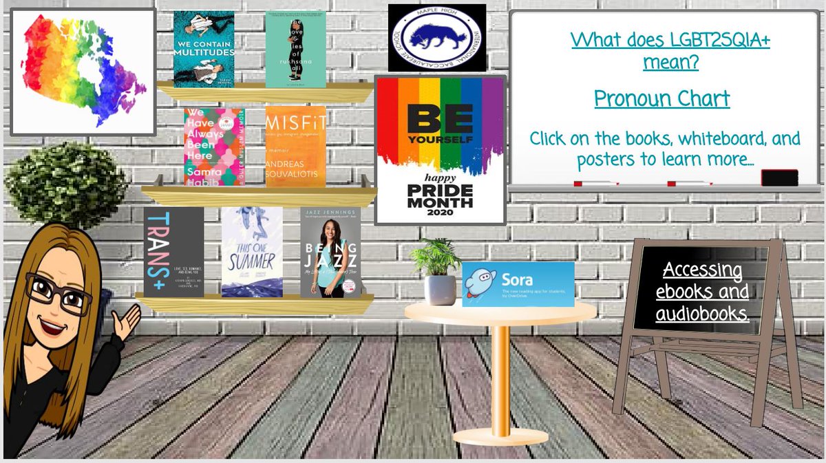 Check out the MHS Bitmoji Library with a focus on Pride Month. 🌈🌈🌈🌈