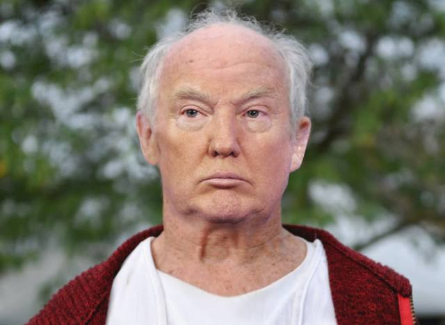 تويتر \ Havuck El Robot على تويتر: "Donald Trump, en el bunker, sin sus  pelucas ni su cama de bronceado. https://t.co/C3I9DOOETa"