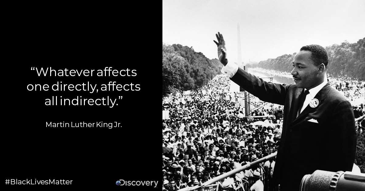 We stand together in solidarity against racism and violence. #BlackLivesMatter