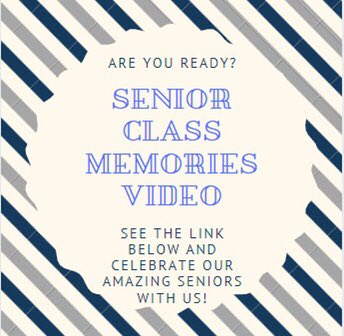 Grab a tissue and take a trip through the Class of 2020's memories with this special video!  youtube.com/watch?v=_8EY_Z…