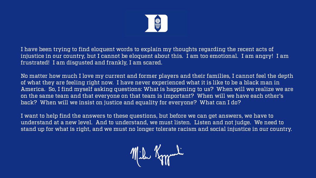 Duke Men’s Basketball (@dukembb) on Twitter photo 