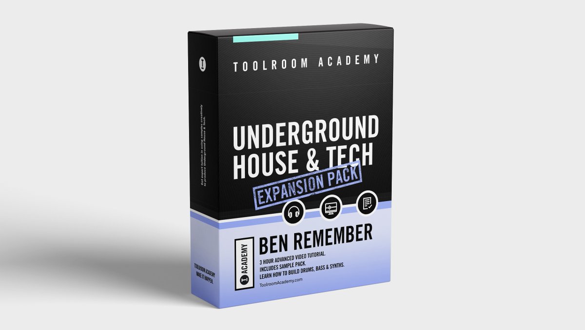 Toolroom (@toolroomrecords) on Twitter photo Our brand new production courses with <a href="/benremember/">Ben Remember</a> have LANDED! 🙌⠀
⠀
🎵 1. Essential Techno: Expansion Pack⠀
🎵 2. Underground House & Tech: Expansion Pack
Grab them here: Toolroom.lnk.to/ExpansionPacks… Our brand new production courses with <a href="/benremember/">Ben Remember</a> have LANDED! 🙌⠀
⠀
🎵 1. Essential Techno: Expansion Pack⠀
🎵 2. Underground House & Tech: Expansion Pack
Grab them here: Toolroom.lnk.to/ExpansionPacks…