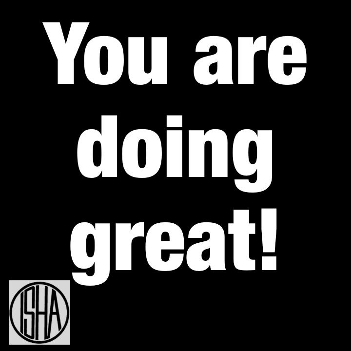 ISHAIllinois's tweet photo. As you start the week, this is a great reminder! https://t.co/tmEuATOvbW