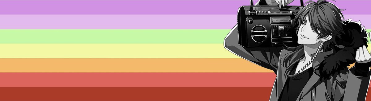 he/him lesbian flags for ramuda and dice for cc anon