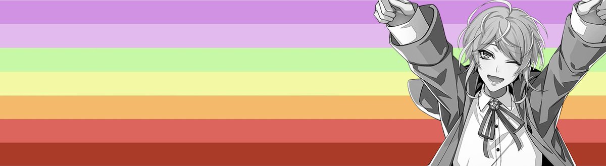 he/him lesbian flags for ramuda and dice for cc anon