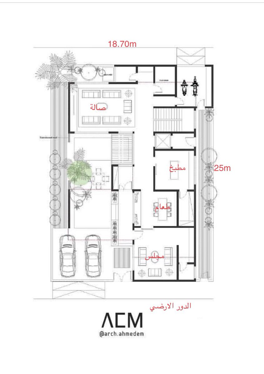 تصميم يناسب الذوق السعودي مخطط فلل سعودية تصاميم داخلية فلل خرائط فلل خليجية فلل Luxury House Plans Square House Plans Architectural House Plans