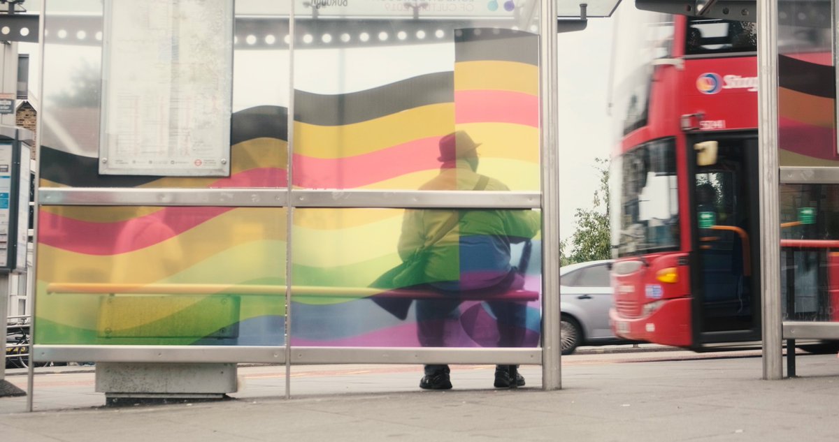 We'd like to wish everyone in #WalthamForest a very happy #PrideMonth2020 - whilst it'll be one like no other, we hope that all those who wish to celebrate can (please do so safely)🤗🏳️‍🌈

#TBT the amazing bus stop in Leyton Mills decorated by our friends <a href="/Prideinborough/">Pride in the Borough</a> 🙌