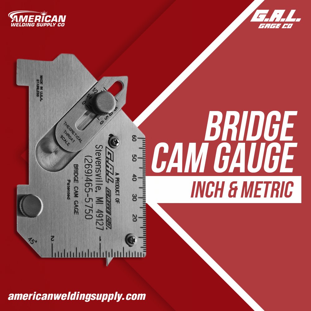 WeldingAmerican's tweet photo. Haven't found the right tool for your measurements? Try this one! You can meausure, in either inches or millimeters, angle of preparation, excess weld metal, depth of undercut, depth of pitting, weld throat size, and more.

#AmericanWeldingSupply #GageCo #LincolnElectric #Miller https://t.co/8qoLXjgDkY