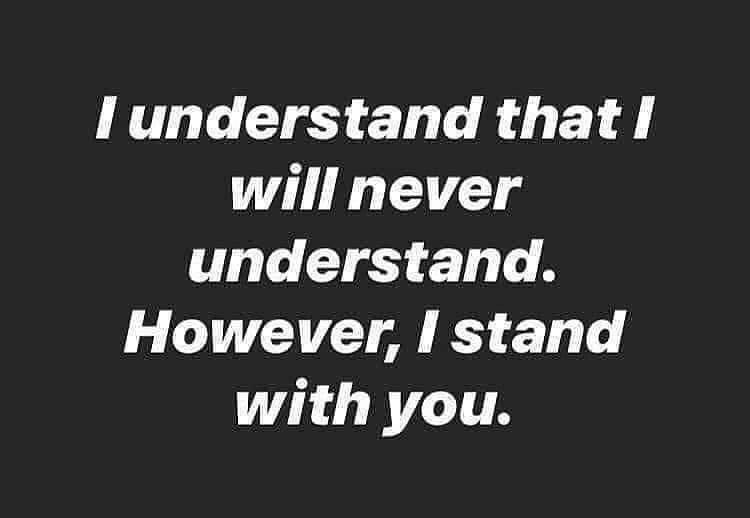 My passion is to serve. Race has no influence on how I serve. Everyone is treated w/ respect. While I may not fully understand, I do stand for equal treatment &amp; opportunity. Anything else is unacceptable. Love &amp; kindness must prevail. #ChangeIsNeeded #BeKindEdu #KindnessMatters