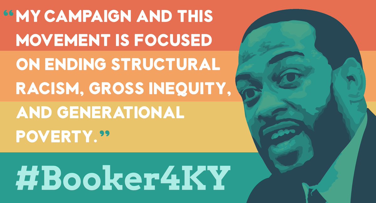 I created another digital illustration &amp; graphic to support the <a href="/Booker4KY/">Charles Booker</a> campaign. Feel free to share, text, email, or in whatever way you can. Check out the link in my bio to dld the graphic. Let's get this out there and in front of more eyes to get Charles elected.