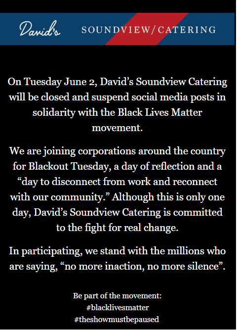 #blacklivesmatter #theshowmustbepaused