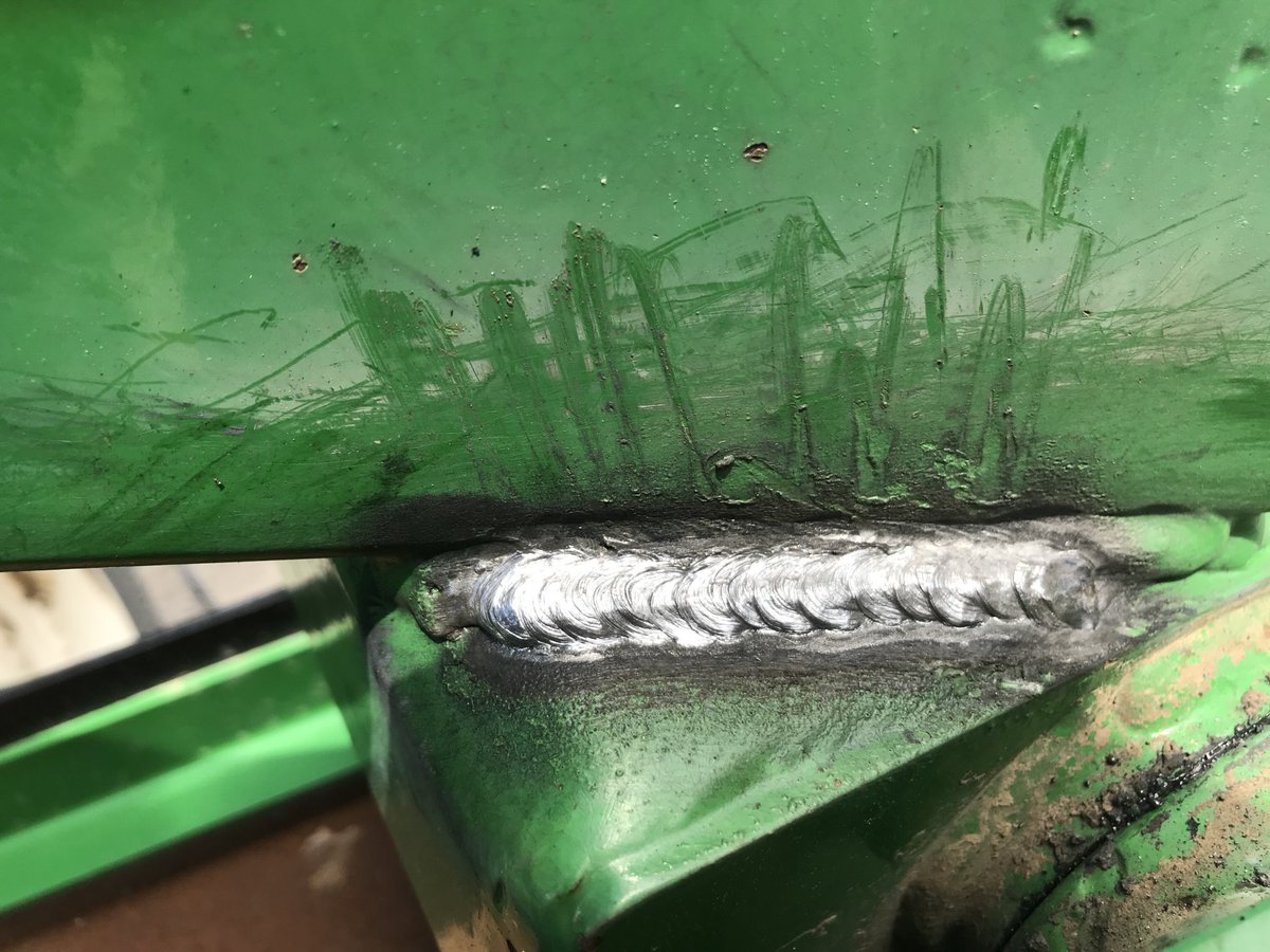 Don’t arc weld much but not bad for #farmersbubblegum