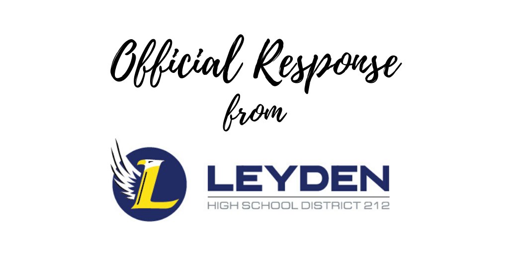 We are aware of the messages that have been circulating throughout social media over the last several days involving the school district. Please see our response at:
leyden212.org/site/default.a…