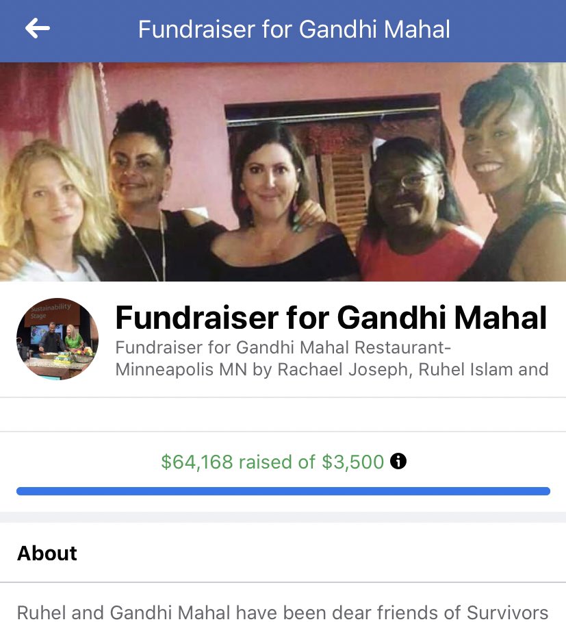 Some of the businesses that were destroyed in the George Floyd fallout have gotten a lot of attention online, which helped them vastly exceed their fundraising goals by 10x or 20x...
