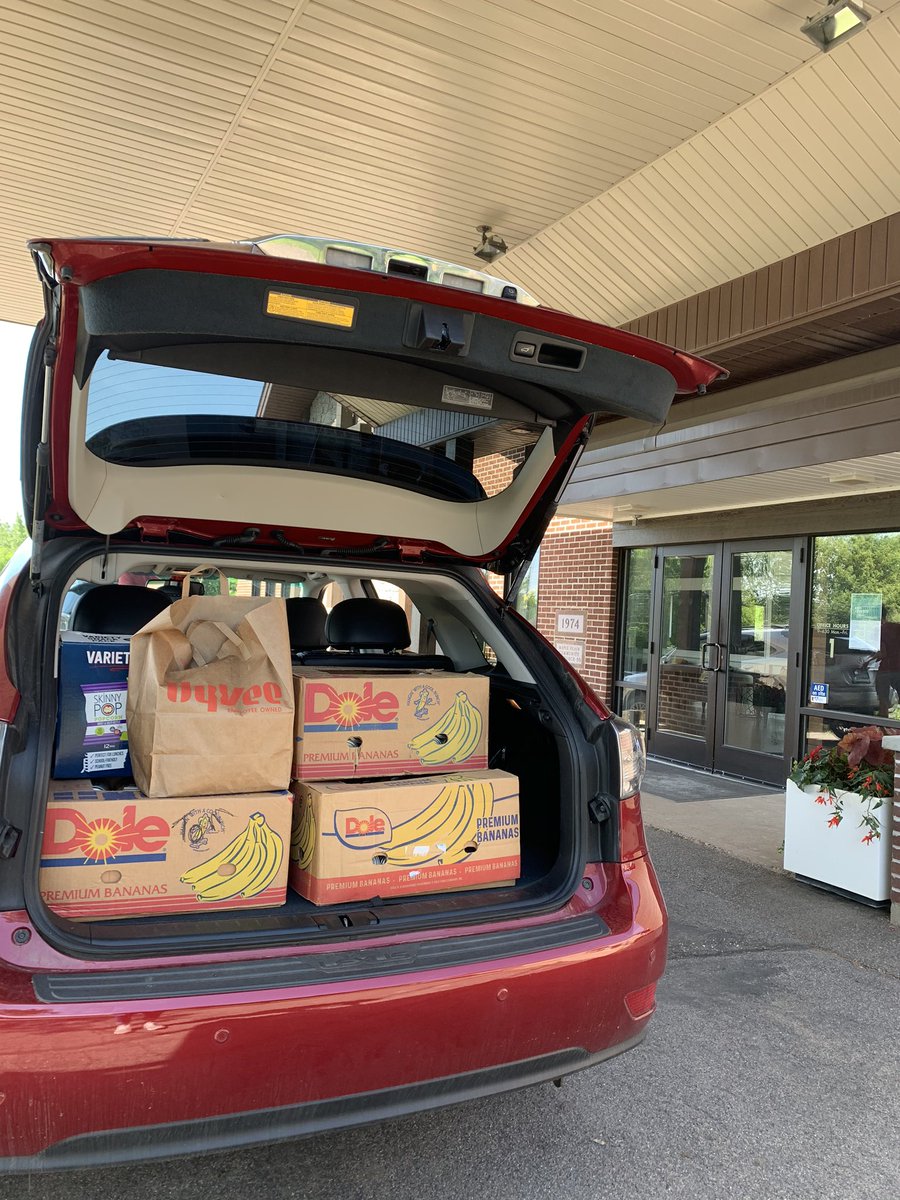 steinkemusic's tweet image. We just picked up 20 boxes &amp;amp; bags of groceries from the food shelf&amp;amp;congregants at #MaplePlain Community Church for dropoff @wooddalechurch Eden Prairie to be distributed in #Minneapolis at #LoringPark. Grateful to be part of the donation process, thanks for the call @DaleHummel!