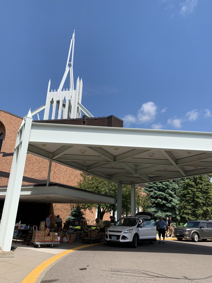steinkemusic's tweet image. We just picked up 20 boxes &amp;amp; bags of groceries from the food shelf&amp;amp;congregants at #MaplePlain Community Church for dropoff @wooddalechurch Eden Prairie to be distributed in #Minneapolis at #LoringPark. Grateful to be part of the donation process, thanks for the call @DaleHummel!