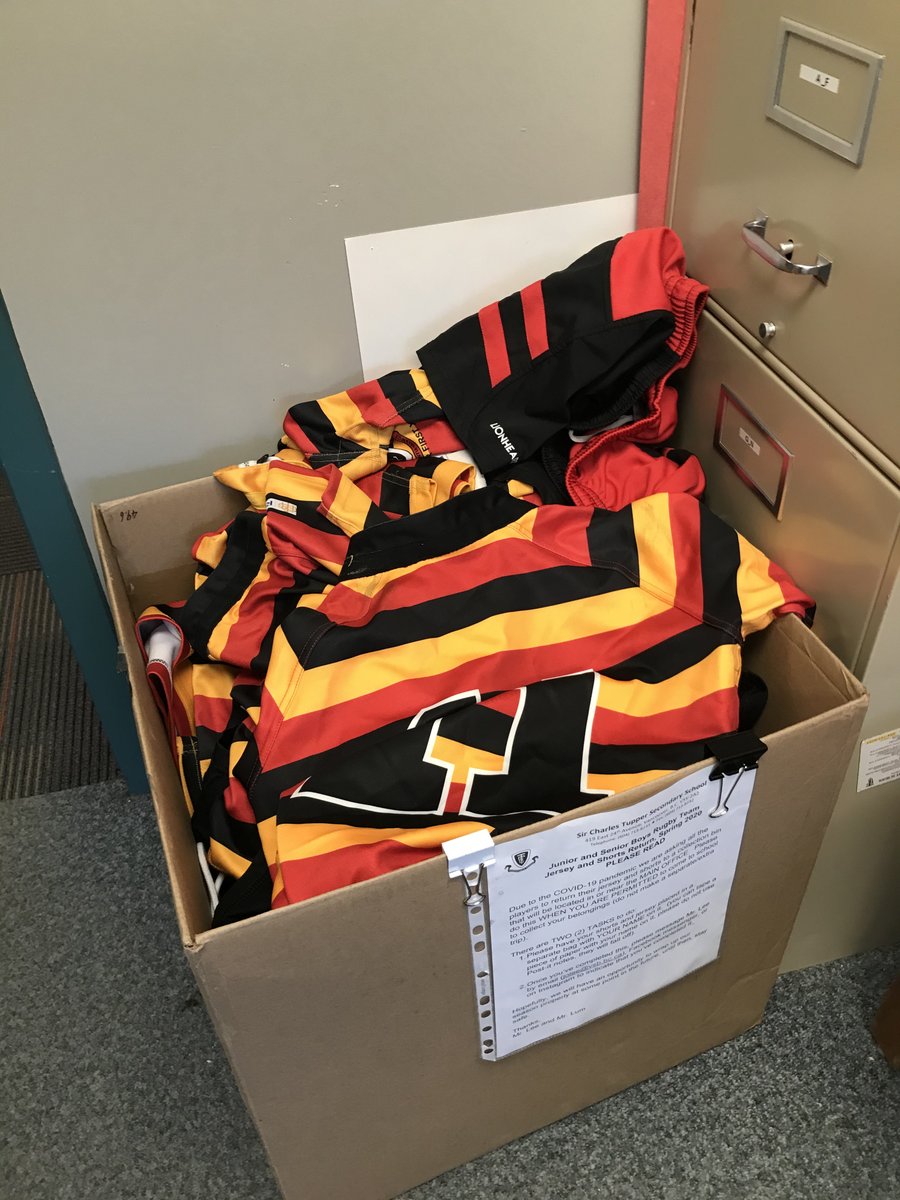 Thanks to about 60% of players that have turned in their uniforms.  If you are able to come back to school please return to Mr. Lee.  Any grads can also drop it off when picking up their grad caps and gowns