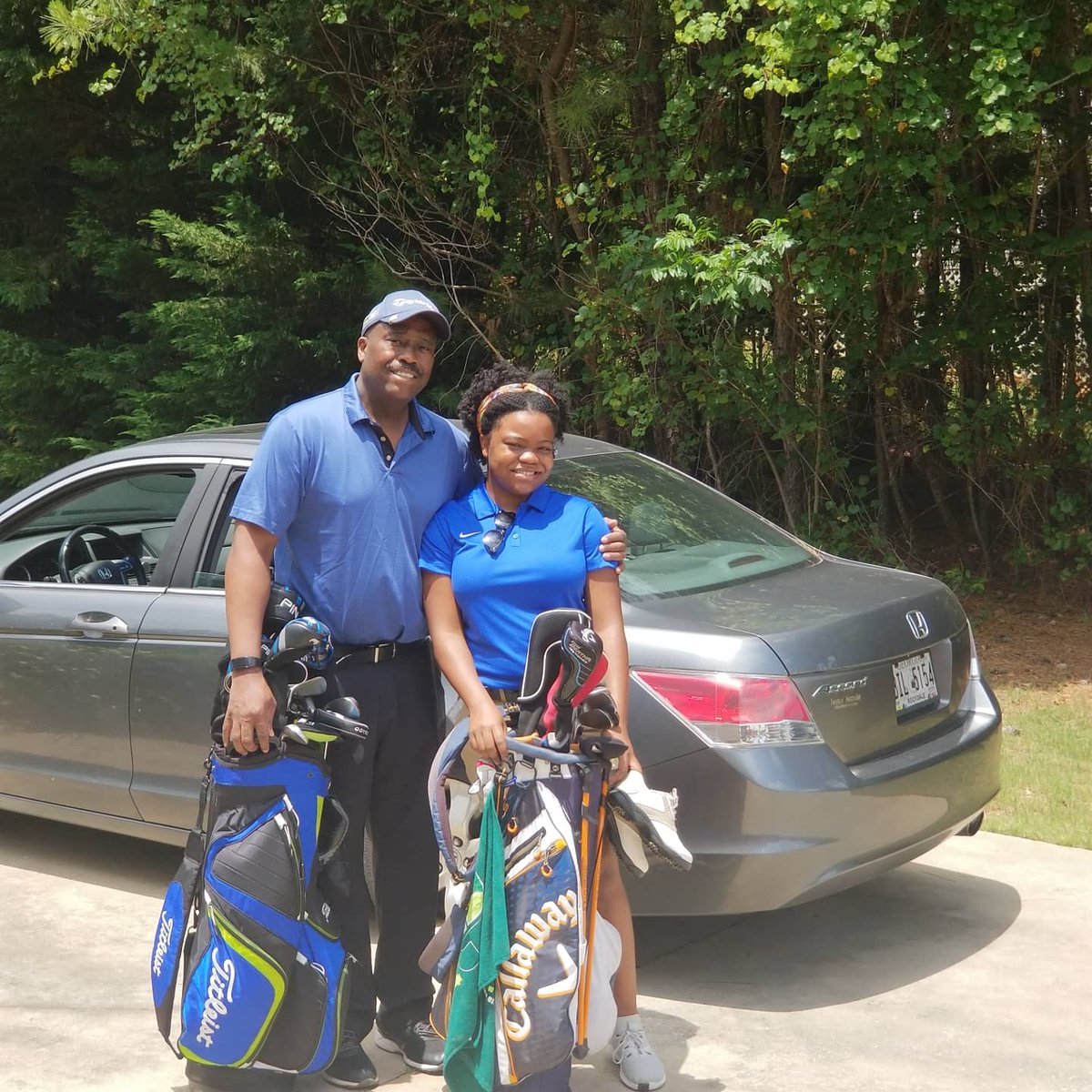 joy2teachem's tweet photo. A Daddy~Daughter Day of Golf! 💕🏌️‍♀️🏌️‍♂️⛳ @ProvidenceGolf #familytime #girldad @hhs_golf @golf @CallawayGolf @Titleist https://t.co/ak5tflcVDI