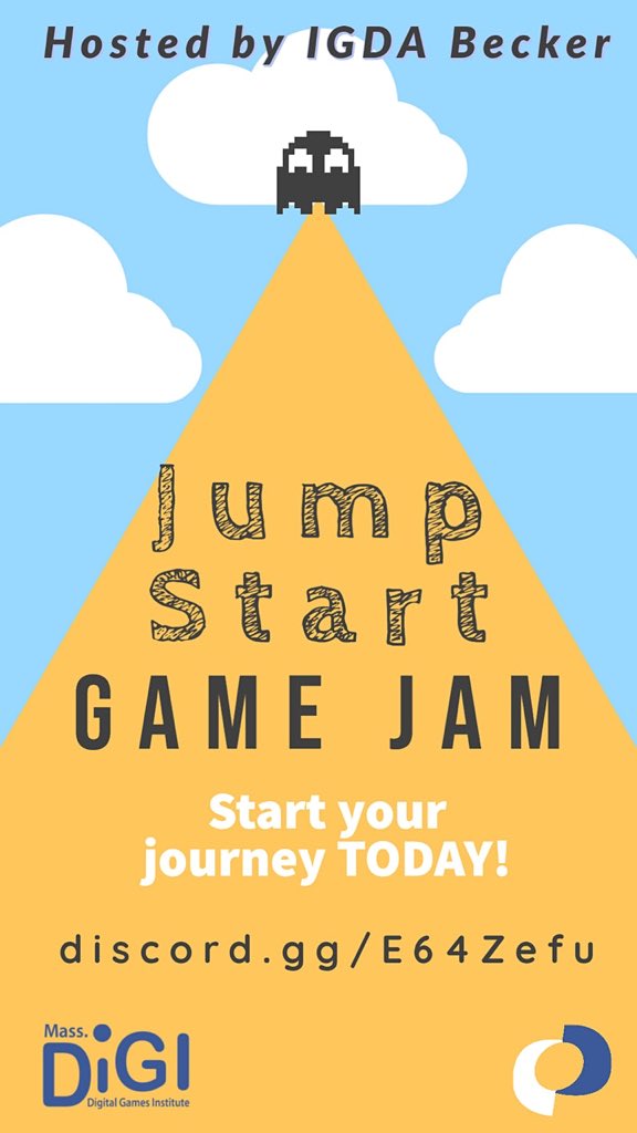 Join us for the Jump Start Game Jam! Interested high schoolers must preregister by June 9 for the June 13-14 virtual event! Free &amp; fun! eventbrite.com/e/jump-start-g…