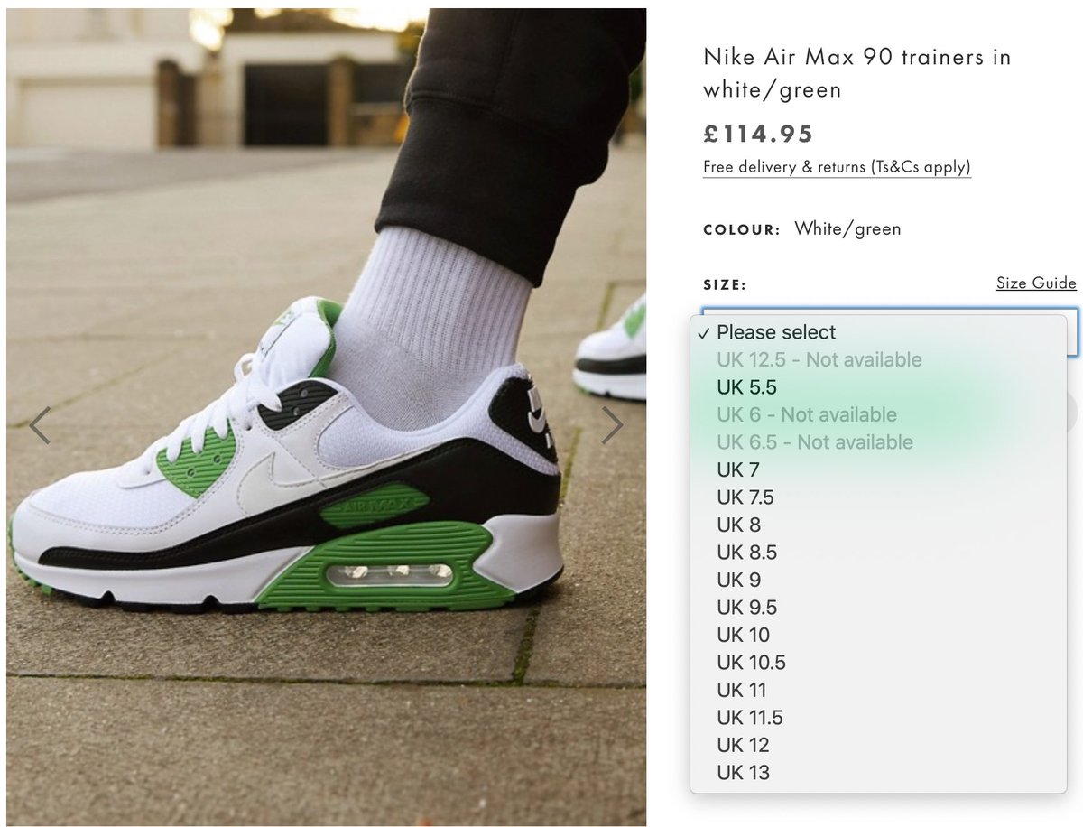 nike air max 90 chlorophyll
