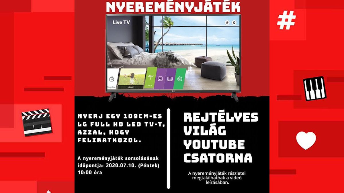storexcenter's tweet photo. Nyereményjáték – Nyerj egy vadonatúj 109 cm-es TV-t a Rejtélyes Világgal https://t.co/zlVuJkgvIy @Rejtélyes Világ által https://t.co/P0zEWqrrRN