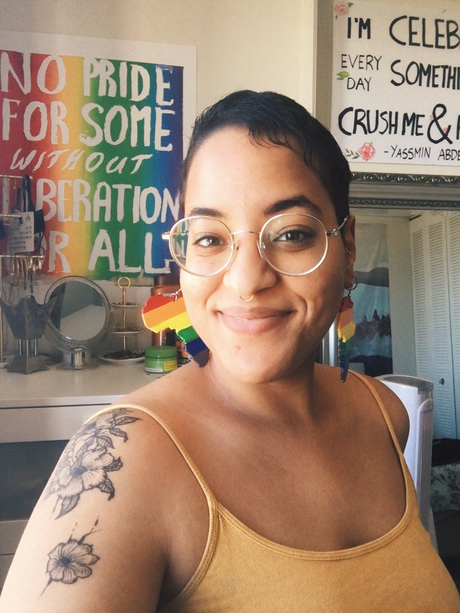 melaninmlatonin's tweet photo. happy #pridemonth to Black LGBTQ+ and Black LGBTQ+ ONLY ! ๐ณ๏ธโ๐
#PRIDE2020 #PrideMonth2020 #pride #BlackLGBTQ #blackandnonbinary #blacktranslivesmatter https://t.co/LixZld4Jiu