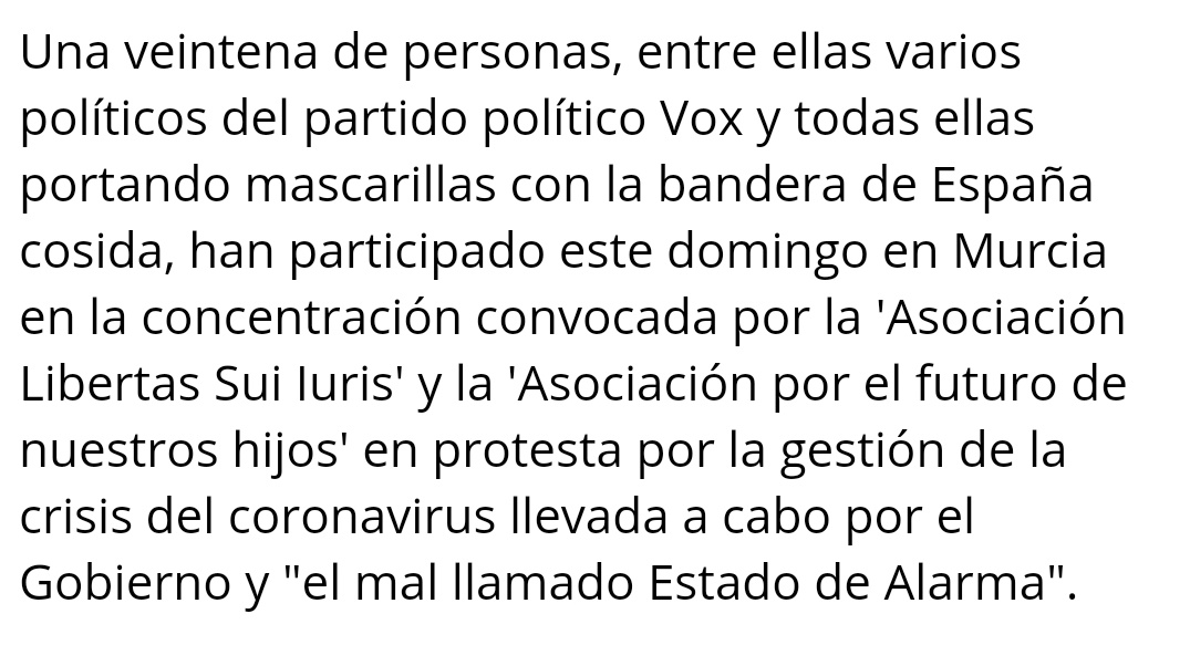 eljueves's tweet photo. Este titular no es una coña nuestra, en serio.

Y sí, por supuesto que había gente de VOX ahí. https://t.co/TRGTsFoPau
