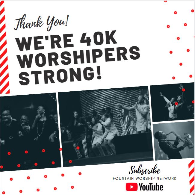Fountain_WN's tweet photo. Thanks for being a part of our family! There is no better time than this for worshipers all around the world to gather together in worship. 

We are grateful to God for daily growth and trust Him for the grace to win more souls for Him.

#40ksubscribers #thankyou https://t.co/ZRTeGDv5kt