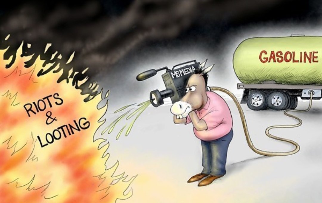 sn00pdad's tweet photo. Don't be the media's pawns. #CNN &amp; #MSNBC and other networks are responsible for inciting the riots. It is time to stand up in solidarity. What do you think gives some higher ratings riots or #COVID19? #riots2020 #AntifaTerrorist #Antifa #puppetmasters #LamestreamMedia #fakenews https://t.co/eqYMDQacrI