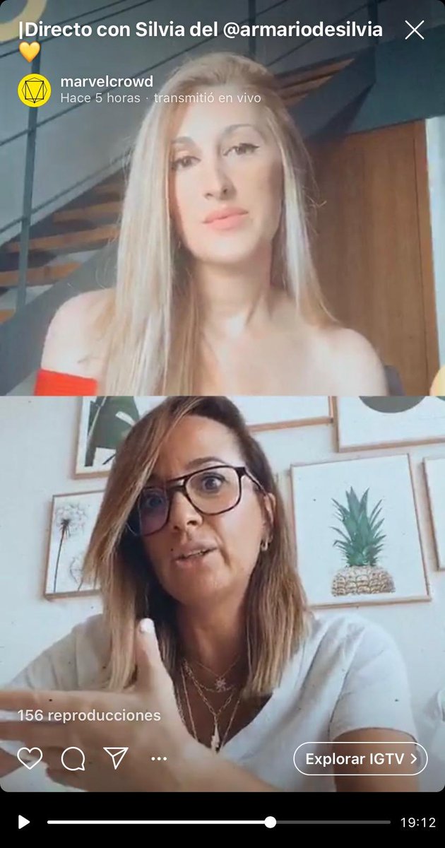 🎥¿Pudiste ver nuestro directo con Silvia del pasado viernes?👩🏼+👩🏽

Si no llegaste a tiempo...¡Lo tenemos entero en nuestro perfil!🔝👇🏻👇🏻

instagram.com/tv/CAxxJ7DqXod…