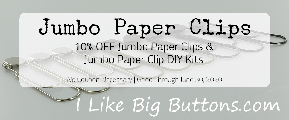 ilovebigbuttons's tweet image. I Like Big Buttons! 📎📎📎 Jumbo Paper Clips 📎📎📎

Jumbo Paper Clips &amp;amp; Jumbo Paper Clip DIY Kits are 10% OFF | No Coupon Necessary

Time to Stock Up: ilikebigbuttons.com/collections/pa…

Good Through June 30, 2020.

#ilikebigbuttons #jumbopaperclips #bookmarks #bookmark #metalfindings