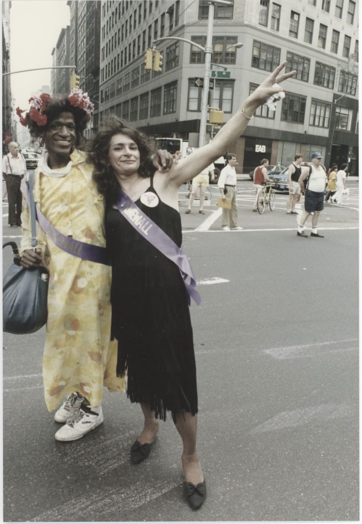 I have to begin ofc with Sylvia Lee Rivera. A trans Puerto Rican/Venezuelan sex worker, she dedicated her life to us. Alongside Marsha P Johnson (also pictured), another of our foremothers, they founded S.T.A.R. to provide housing and care to other trans sex workers.