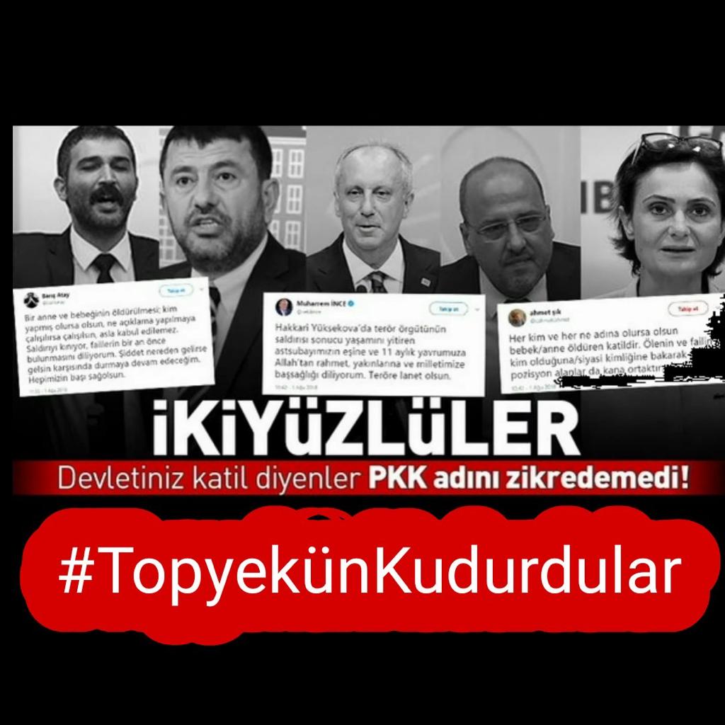 #TopyekünKudurdular Onlar; dışarıdaki ağababaları ile bir olup “Türkiye’yi durdurmaya” çalıştı. Biz; “Selçuklu, Osmanlı, Türkiye” dedik. @dursun66 @rumuz23 @karizma7583 @huzurluol0263 @Guenes03_RTE @AyselTengirsek @HanzadeDoganay @SevdaEser25 @_gullerevurgun3 @TolgaliAk