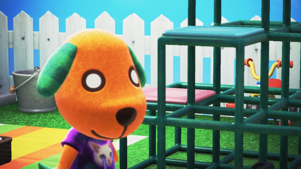 NukeAC's tweet photo. Hangin with the homies #AnimalCrossing #ACNH #NintendoSwitch https://t.co/oWQ2eNJsU7