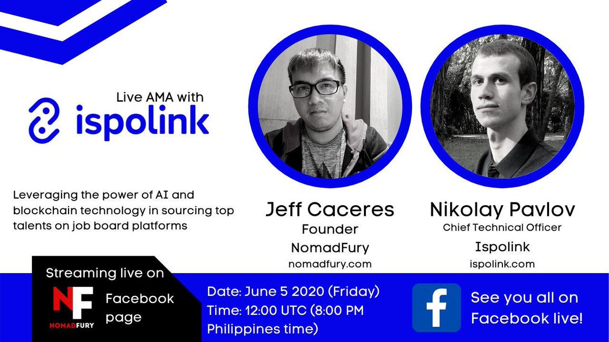 ispolink's tweet photo. Save the date - 5th of June 12:00 UTC 📌                              
Our CTO Nikolay will be a special guest to Jeff Cacerers for the upcoming live AMA discussion about Ispolink https://t.co/ELiHzVR6cJ https://t.co/lNN2e76z2J