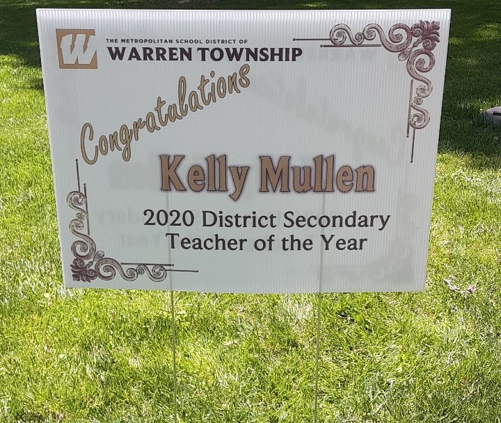 MrsBodine_WCHS's tweet photo. Congratulations Kelly Mullen on being named the 2020 District Secondary Teacher of the Year! Kelly is a member of our Math Department and has shown a tremendous amount of #WarrenWill leading our Algebra I team this year! #GoMathWC https://t.co/n4fv2NGznW
