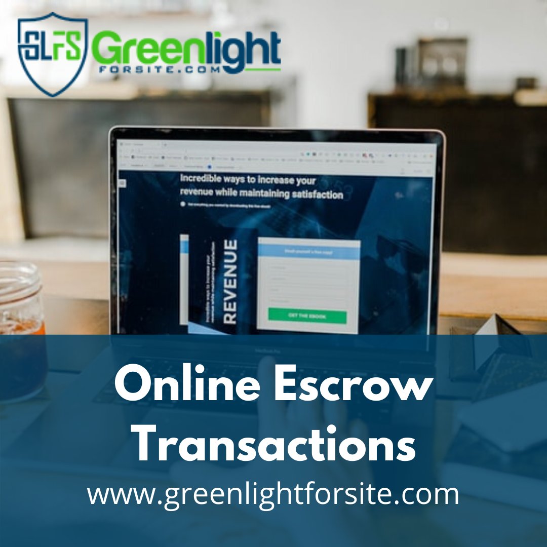 GreenLight4Site's tweet photo. Online Escrow Transactions
#Green Light for #Site

#escrow #payconfidently #EscrowPayment #onlinepaymentprocessing #EscrowPaymentSolutions #secureyourpay #secureyourpayment https://t.co/dG1toLUFit