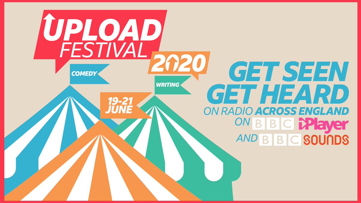 BBC3CR's tweet photo. Big opportunity alert! 🤩
How about performing your work on the BBC iPlayer? 😲
And on radio all over England? 🤯

To be in with a chance of a slot at the Upload Festival all you need to do is upload your comedy or writing
👉 https://t.co/IHlDwIzvg0 https://t.co/YWHf6iWhL6