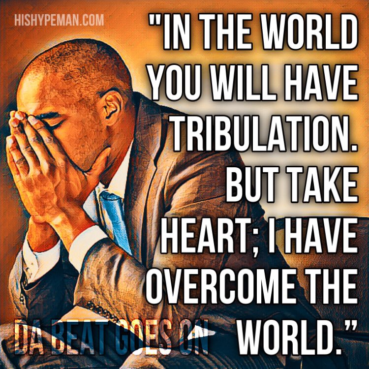 Hishypeman's tweet photo. John 16:33 
#DaBeatGoesOn
#godissovereign #mornwiththosewhomorn #love #godslove #christ #thecross #hehasovercome #jesus #christian #suffering #pain #frustration https://t.co/BpA0u4QUwQ