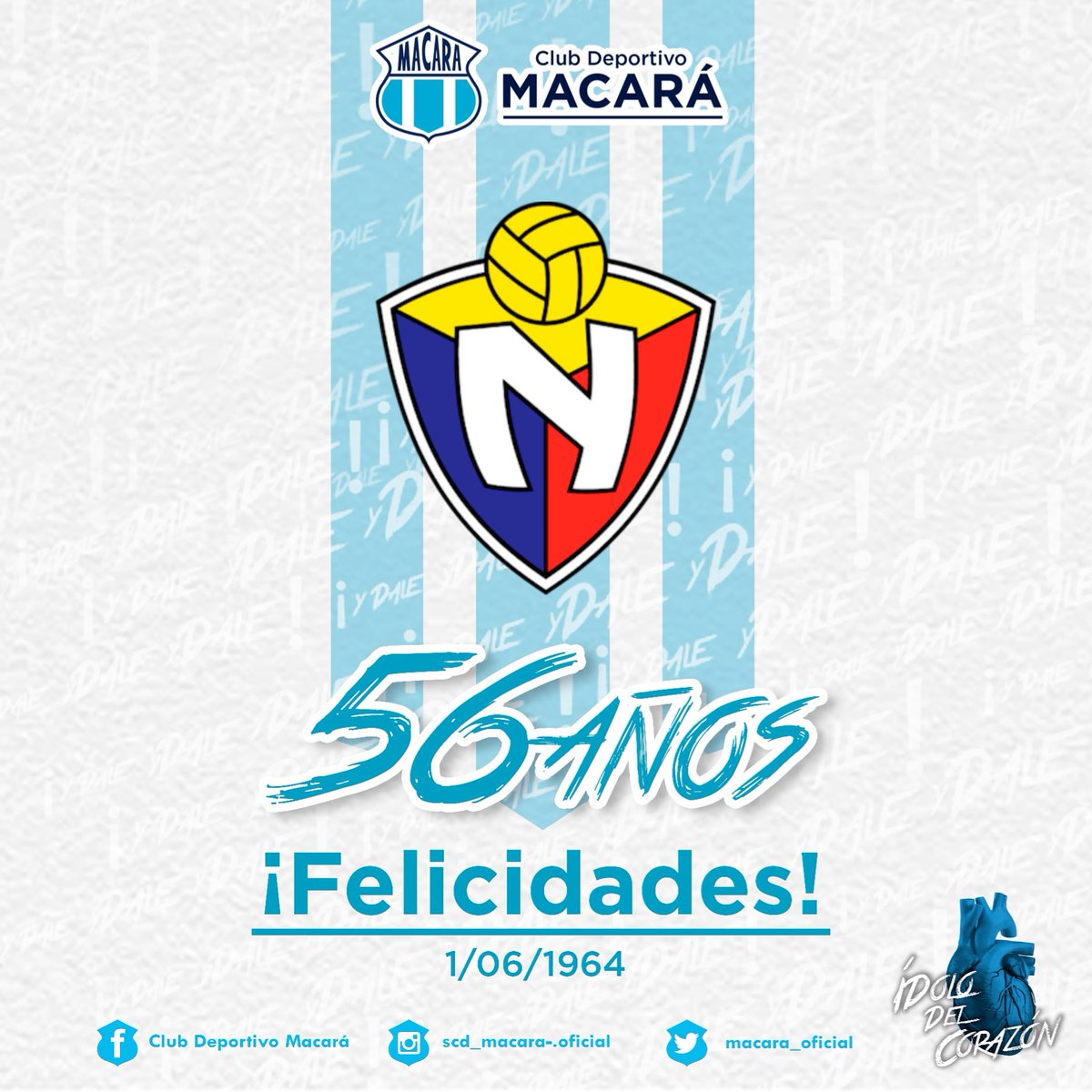 Club Dep Macara On Twitter Felicidades Puros Criollos