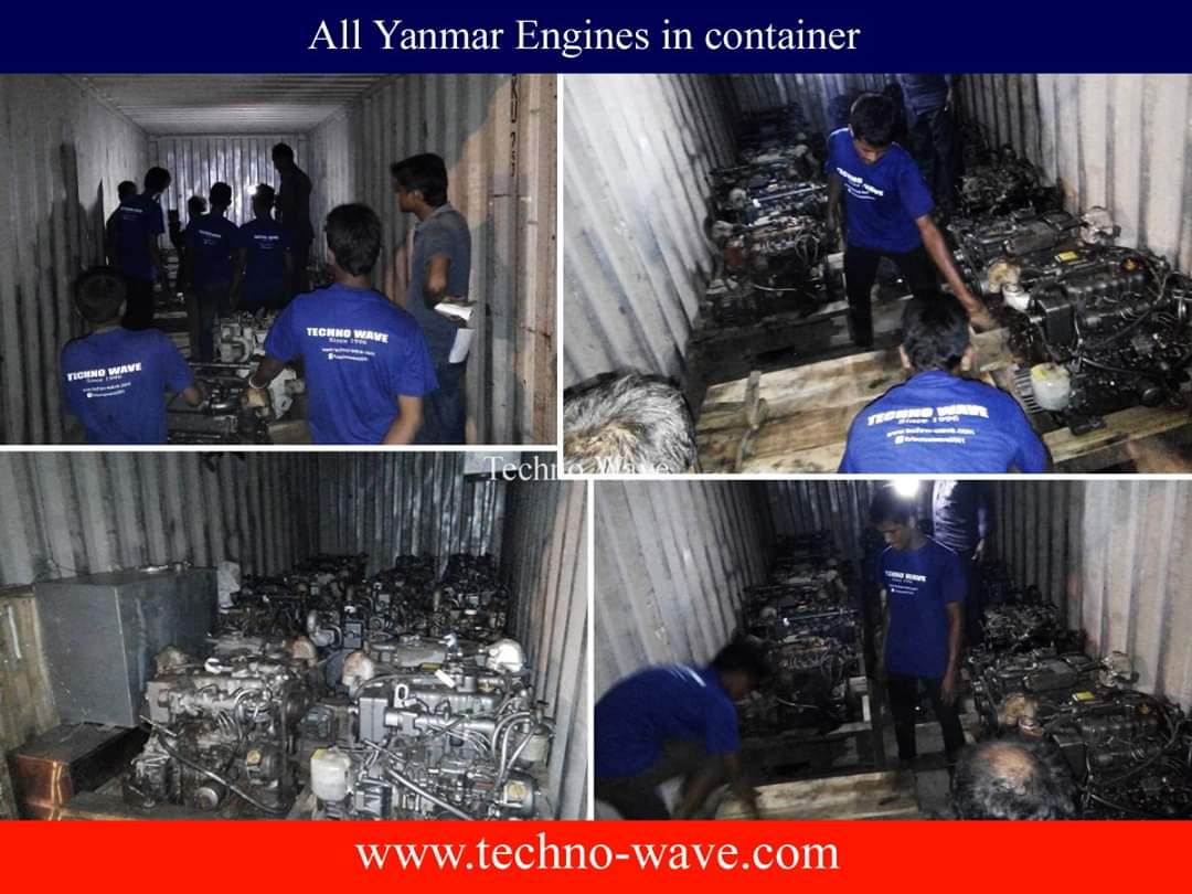 technowave2001's tweet image. Yanmar 3JH25A and 3JH30A engines loaded in 20 feet container at Golden Container LTD.
Forwarder: Regent Container Line
C&amp;amp;F agent: Salauddin Enterprise
Operation Executive: Mr. Sajjad Hossain Sumon

#Yanmar #YanmarEngine #DieselEngine #BoatEngine #LifeboatEngine #SailboatEngine