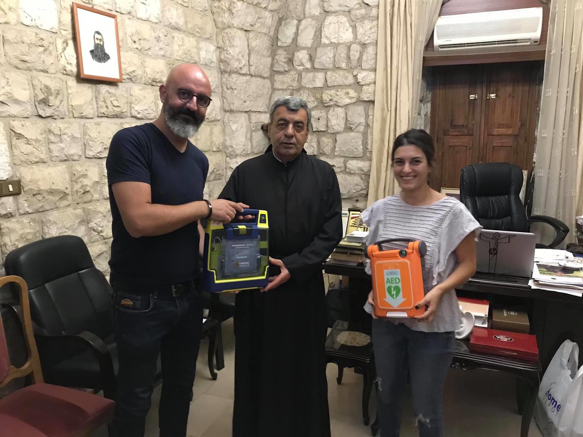 MedboxSal's tweet photo. Did You Know?
@lebanonsaint #Saint #Charbel #Monsatery, #Sainte #Rafqa #Monastery & #Sainte #Hardini #Kfifane #Monastery are all equipped with @MedboxSal @CardiacScience #Worldwide Leading FDA, PMA approved #AEDs.
Spread the word so everyone can know.
#Suddencardiacarrest https://t.co/lbmQjfsESA