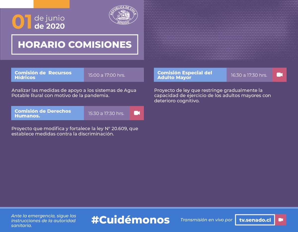 Sigue en vivo hoy! desde las 15:30 hrs , la discusión del proyecto de reforma a la #LeyAntidiscriminacion vía 
tv.senado.cl expondrá nuestre asesor jurídico @MatiasVCortez
Llamamos a la disidencia sexual a impulsar creación de institucionalidad antidiscriminatoria 🏳️‍🌈