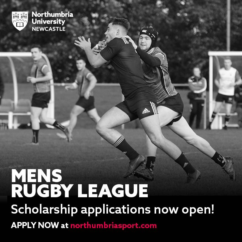 Northumbria_RL's tweet photo. Coming to Northumbria in September or wanting to come? Want to be a part of the RL programme? 

Will be the best thing you ever do..

Get in touch with us if you have any questions.... https://t.co/Tlj6ZVW3rX