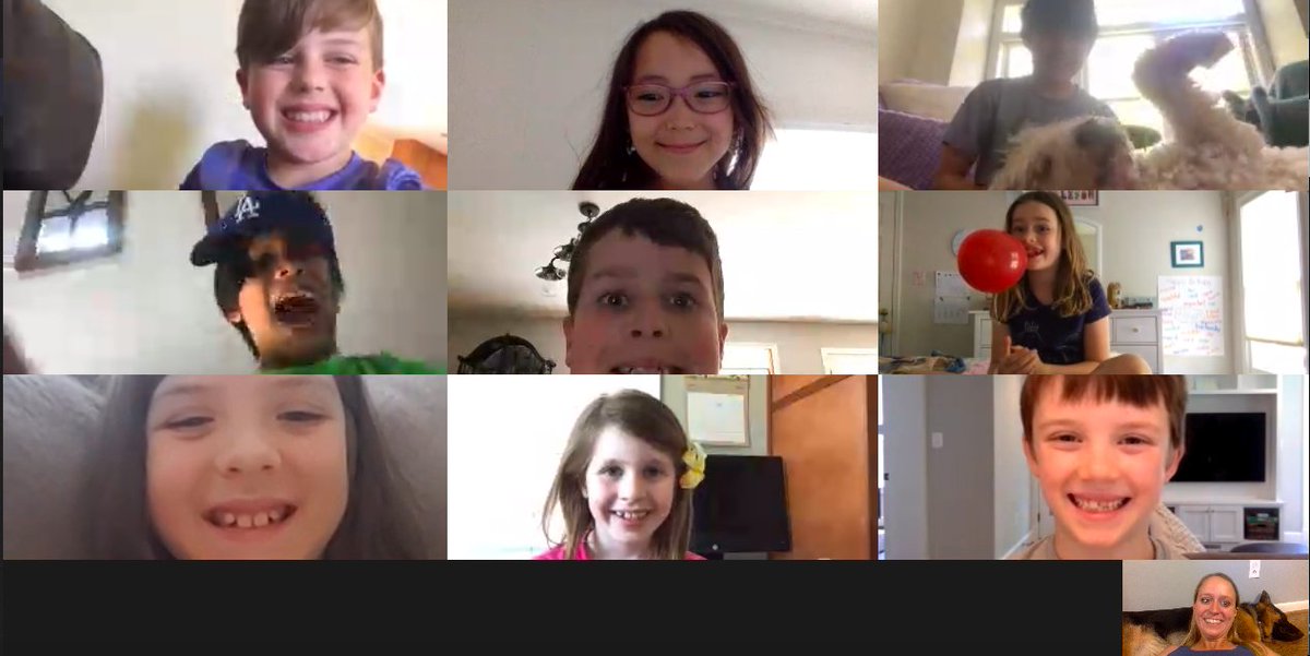 K_Spoto's tweet photo. We've been having a lot of fun on our @MicrosoftTeams calls! #APSDistanceLearning #VAis4Learners https://t.co/mWqCk1d3E1