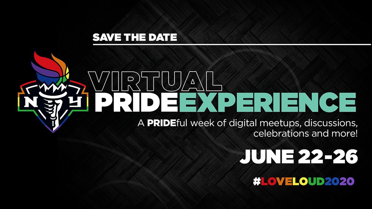 SAVE THE DATE! Join us for a Virtual PRIDE Experience, June 22 -26, as we celebrate love and drive awareness and discussion around social issues impacting the LGBTQ+ community. More details coming soon. #LOVELOUD2020 https://t.co/nvfOPuJoBJ