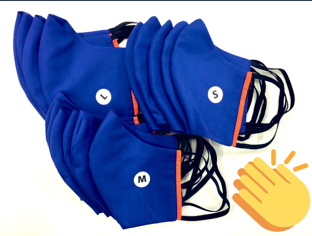craig_redford's tweet photo. Amazing tailoring of #facemasks #COVID19 #protecttheNHS #protectingcolleagues at work @martec_europe from a great friend @MandBT thank you David, you’re an absolute star ⭐️ 👍💪 https://t.co/TlikAraXBy