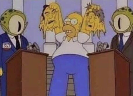 Reina35296752's tweet photo. The Simpson’ve done it again. 
#Simpson #DonalTrump #Predictions #reptilianos #area51 #CasaBlanca #June1st #annonymous https://t.co/AzxvFvd7i8